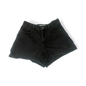 ZARA Black Denim Shorts